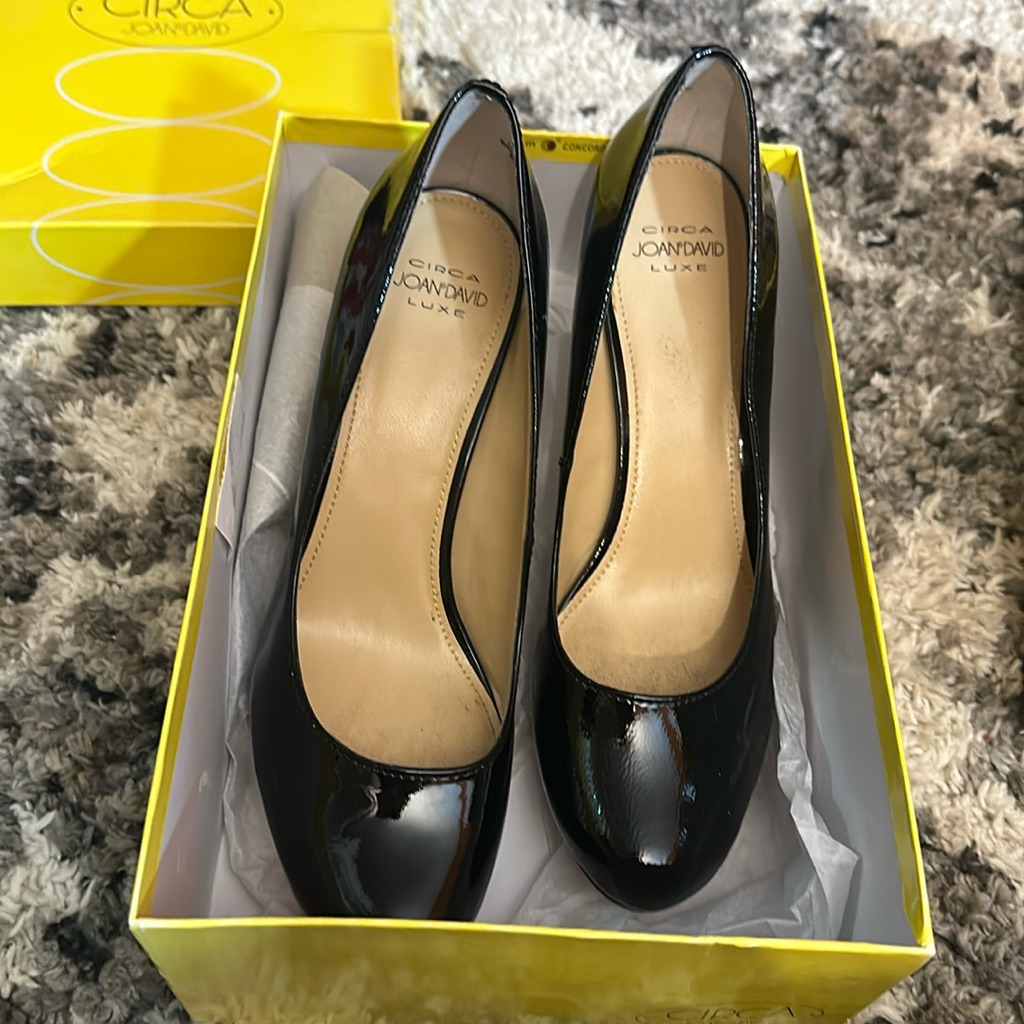 Black Joan & David Pump Heels